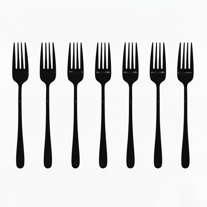 BowLift | Noble dining fork with robust, shiny coating