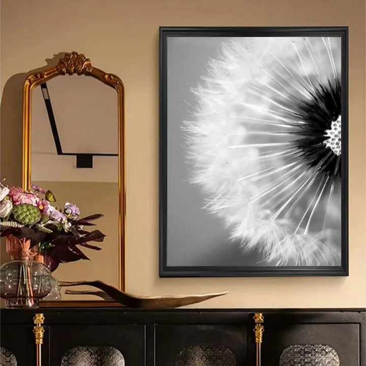 Modern Lifestyle Floral Wall Art Minimalist Black White Posters Fine Art Canvas Prints Pictures For Living Room Decor | Bowlift