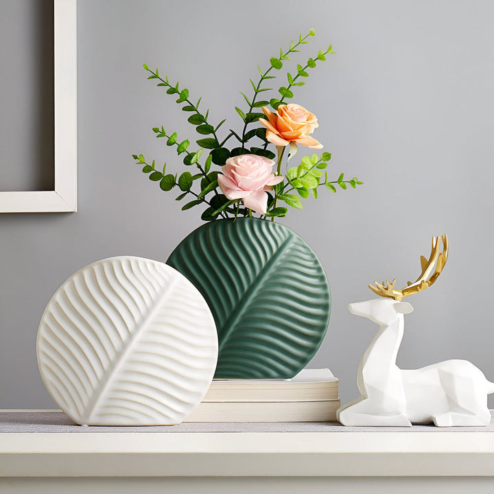 BowLift | Nordvase Studio | Handmade Scandinavian Ceramic Vase – Minimalist Home Decor Accent