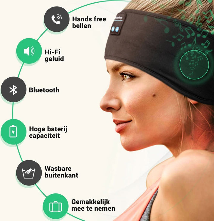 BowLift | Sleepwave Bluetooth Sleep Band – Music Sleep Aid for Restful Sleep & Relaxation