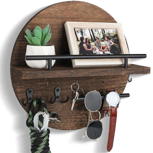 BowLift | EcoKey Wooden Wall Key Holder – Sustainable Design & Minimalist Home Organisation