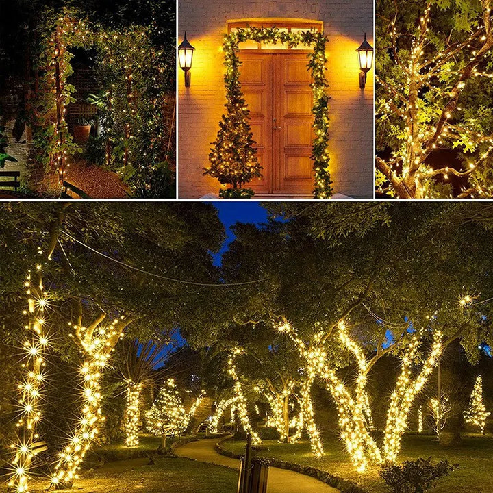 BowLift | Sunny LED Outdoor Lights, Waterproof Christmas Lighting, 20/50 LED, Eco-Friendly and Effective