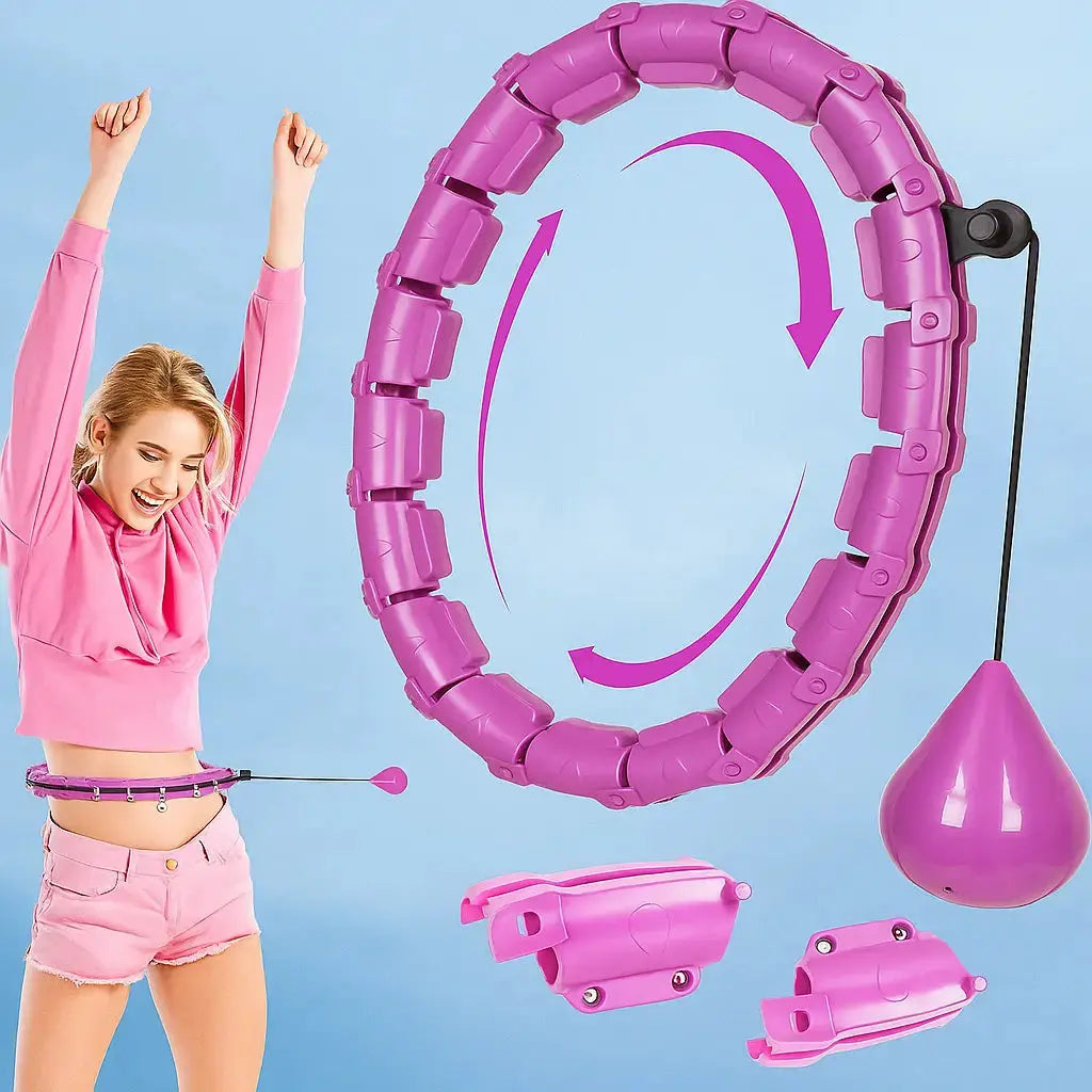 BowLift | Smart Hula Hoop with Weight – Adjustable & with Gentle Massage Effect