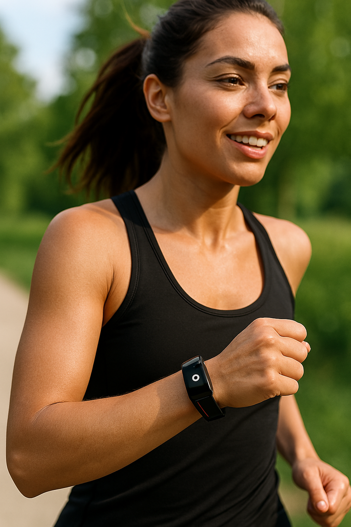 BowLift | SmartFit Compact Bluetooth Smartwatch – Heart Rate & Blood Pressure Monitoring for your active life