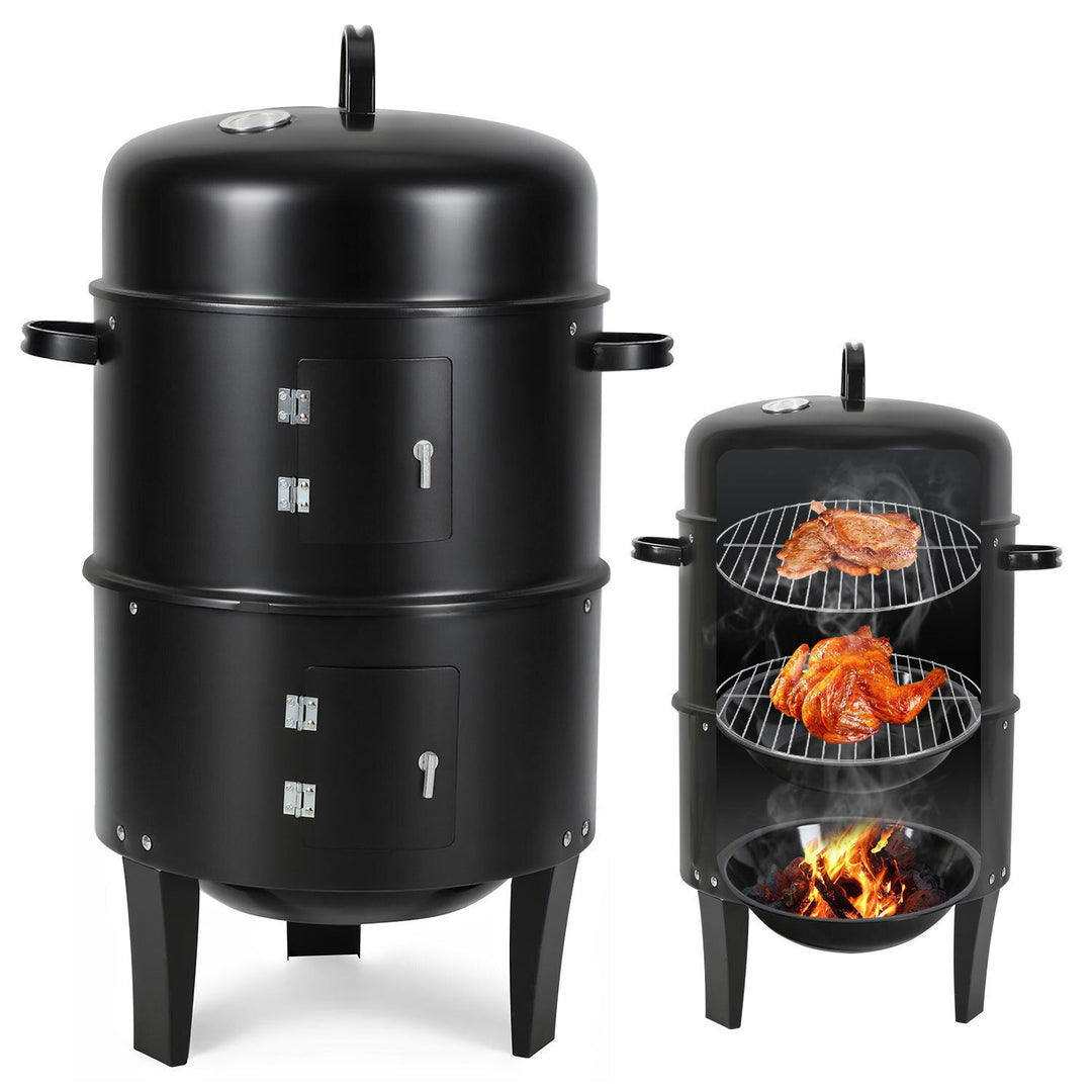 3 in 1 Smoker Smoking Oven 2 Levels | Bowlift