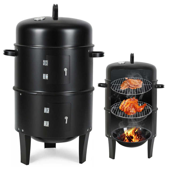 3 in 1 Smoker Smoking Oven 2 Levels | Bowlift