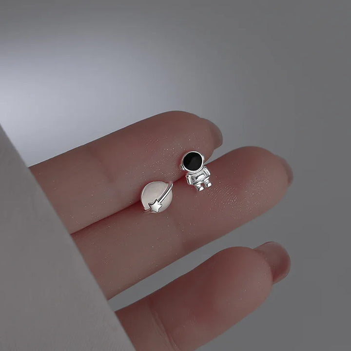 BowLift | Aureline Sneeuwvlok Oorbellen – Elegante Zirkon Charme Oorbellen, Transparante Glans & Perfect Cadeau voor de Feestdagen