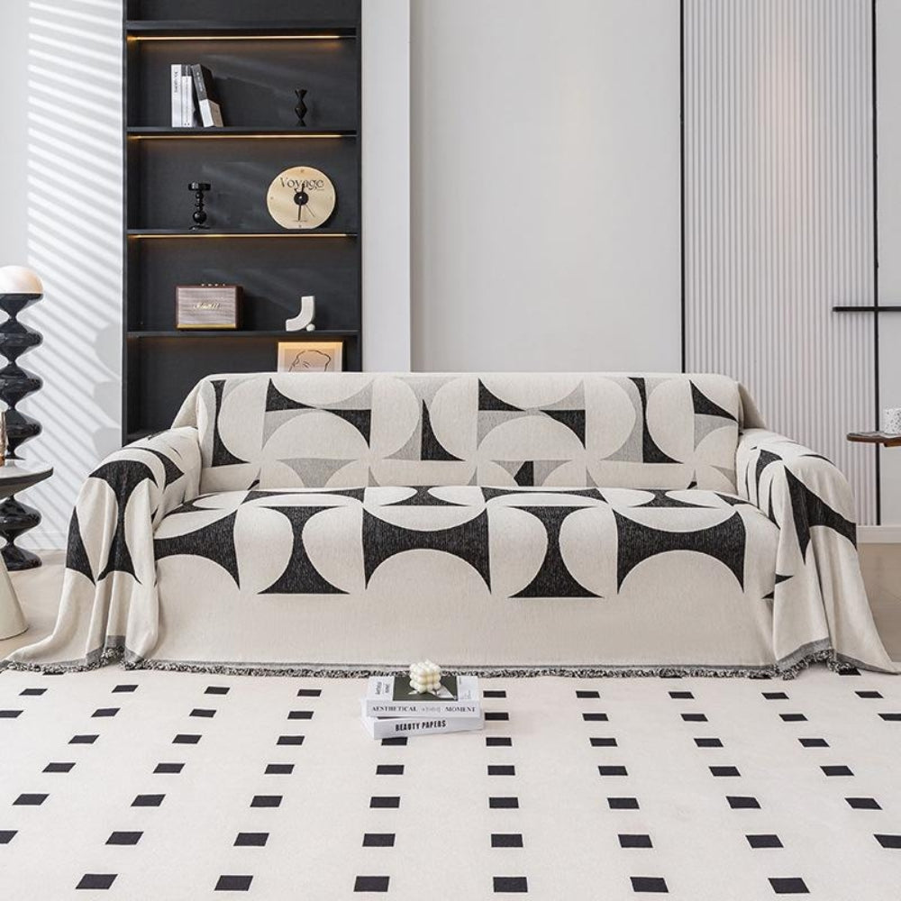 BowLift | Windmill Pattern Sofa Cover