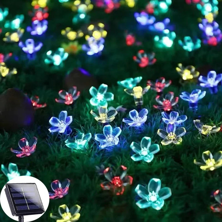 BowLift | LuxeLumen Garden Flower | Elegant solar-powered lighting for an enchanting garden