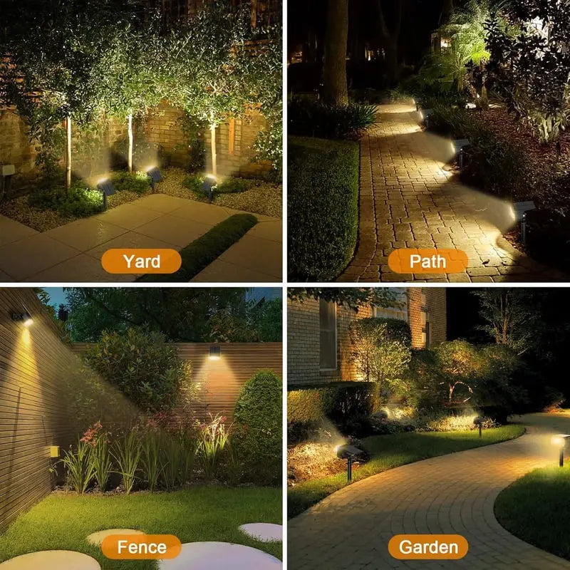 BowLift | Solar-LED-Spotlight for outdoor use – Weatherproof garden lighting with 3 brightness levels