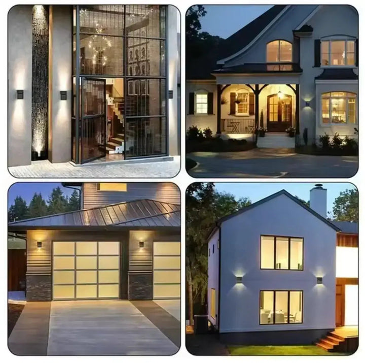 BowLift | RGB Solar Wall Light – Four-Sided Ambient Lighting