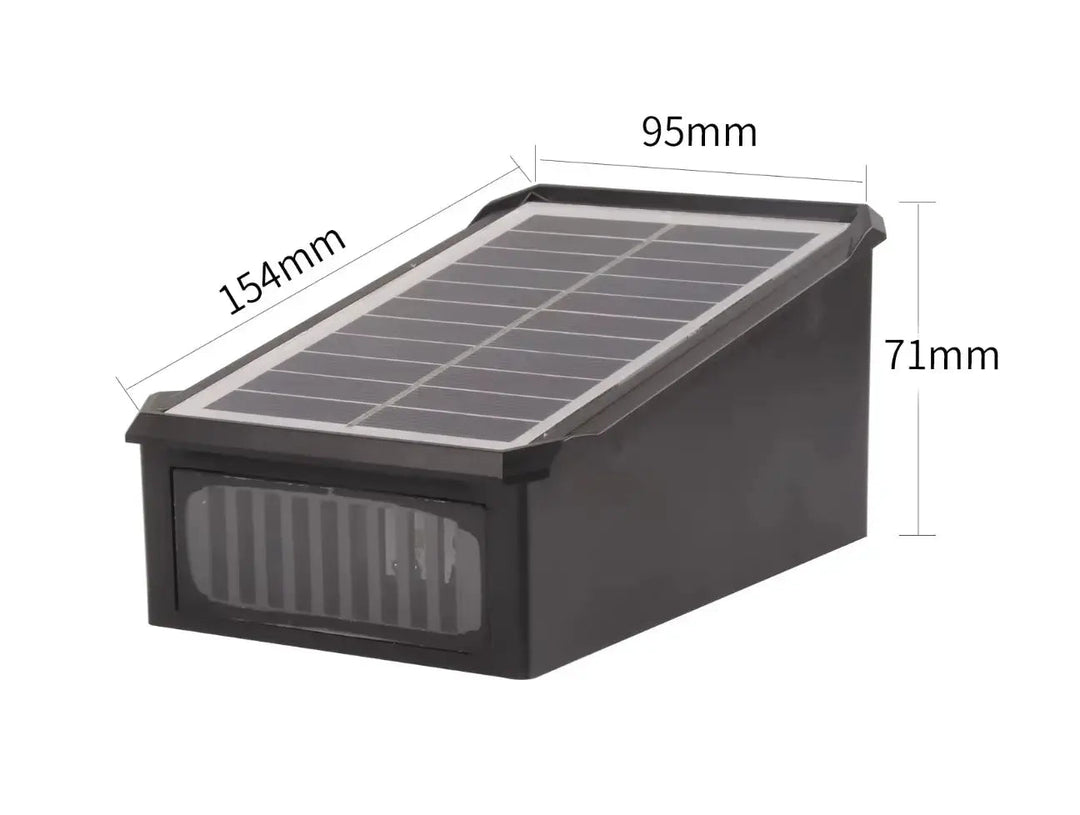BowLift | RGB Solar Wall Light – Four-Sided Ambient Lighting