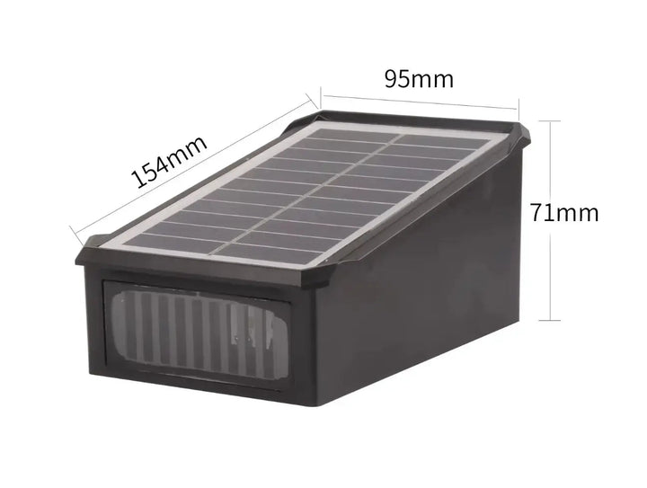 BowLift | Solar-LED-Wall light with color choice – Weatherproof & Atmospheric