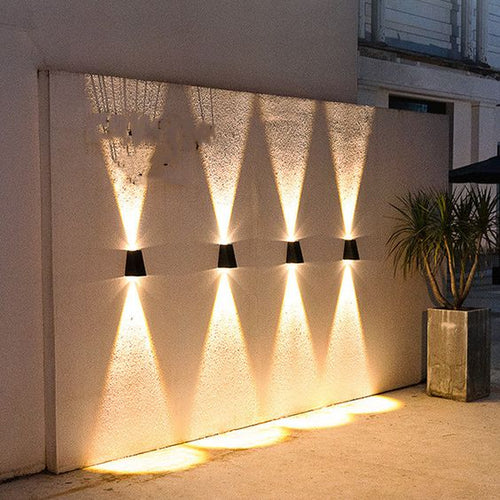 NovaLicht Solar Wall Lamp with Automatic LED Outdoor Lighting | Bowlift