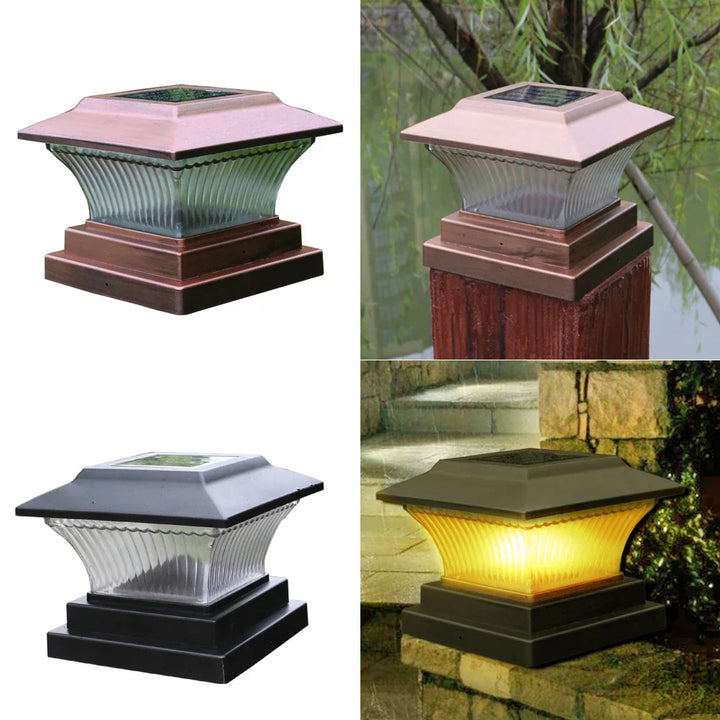 Solar LED Outdoor Lamp - LumiPillar, Energy-Efficient Lighting for Garden, Driveway or Terrace | Bowlift