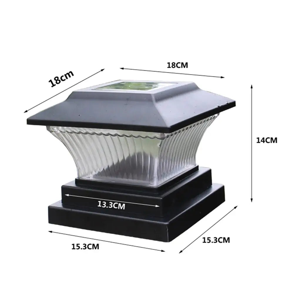 Solar LED Outdoor Lamp - LumiPillar, Energy-Efficient Lighting for Garden, Driveway or Terrace | Bowlift