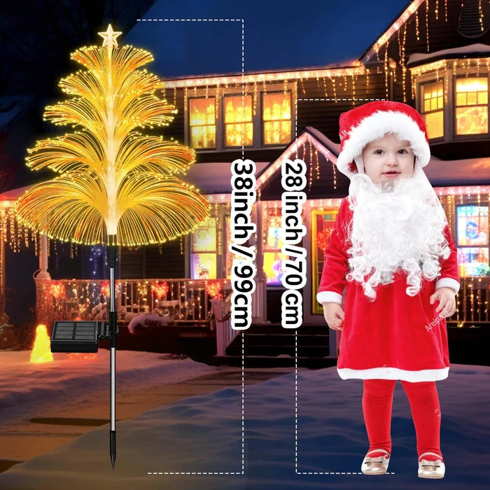 BowLift | AquaGlow – Solar Jellyfish Lamp with Five Layers for Garden Lighting