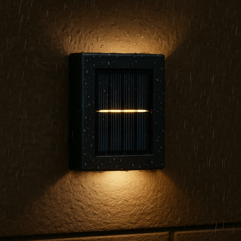 BowLift | SolarGlow Luxe Solar Wall Lamps – Wireless, Stylish & Ready For Sultry Evenings