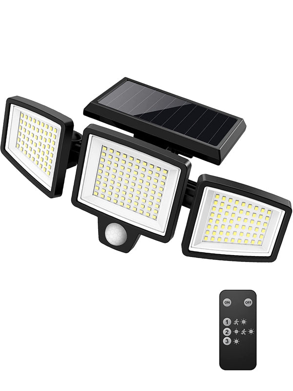 Solar LED Security Light with Motion Sensor - Super Bright Outdoor Lighting for Garden, Garage and Driveway | Bowlift