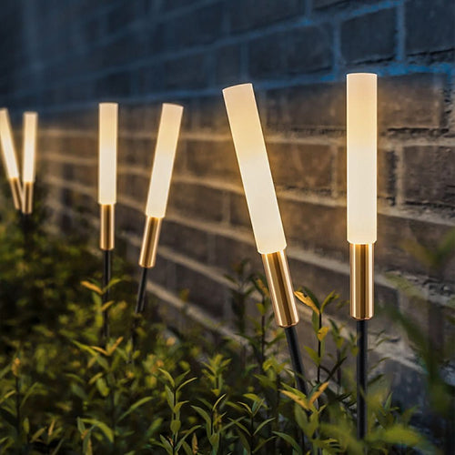 BowLift | Solar-Reed Lamps for Ambient Garden Lighting