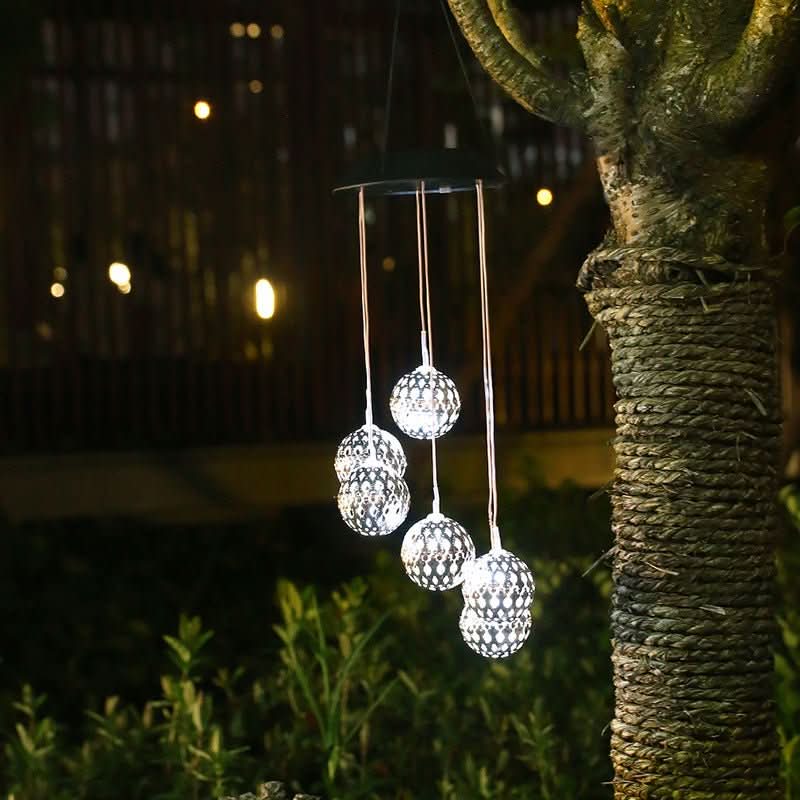 BowLift | Solar Wind Chime for Elegance and Sustainability in the Garden