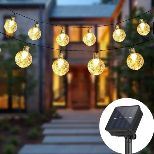 BowLift | Solaria Outdoor Solar Fairy Lights – Waterproof LED Garden String Lights (9.5m)