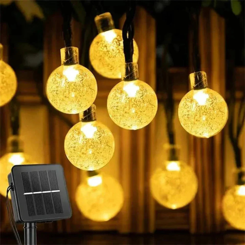 BowLift | Solaria Outdoor Solar Fairy Lights – Waterproof LED Garden String Lights (9.5m)