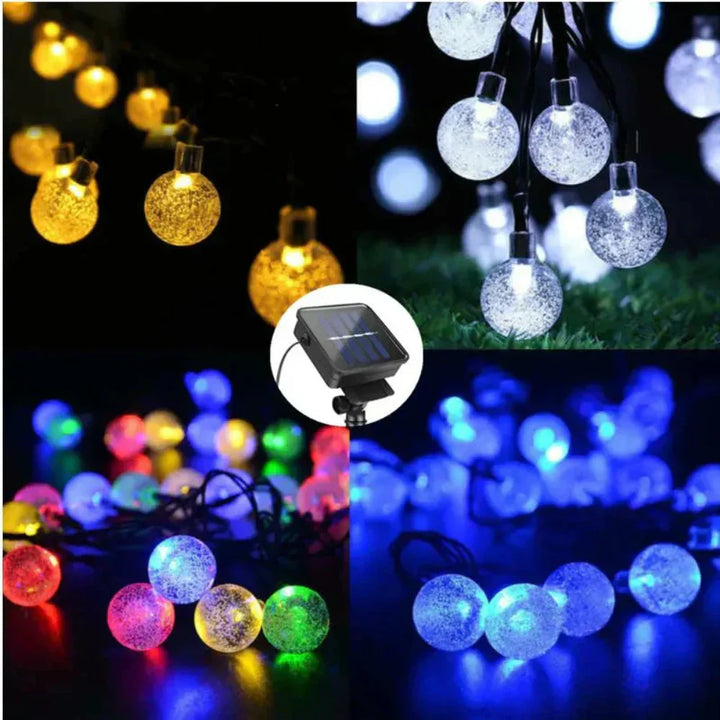 BowLift | Solaria Outdoor Solar Fairy Lights – Waterproof LED Garden String Lights (9.5m)