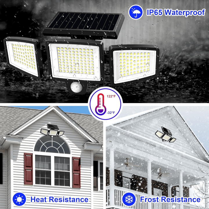 BowLift | Solar-powered security light with motion sensor & remote control
