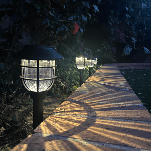 BowLift | Solar-powered LED garden path lights for safe outdoor lighting