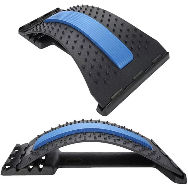 SpineEase | Adjustable back stretcher & lumbar acupressure massager for instant pain | Bowlift