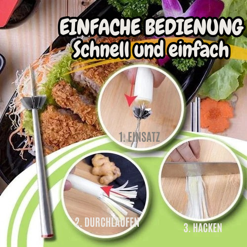 VeggiTwirl Spiralizer with Stainless Steel Blades for Vegetables | Bowlift