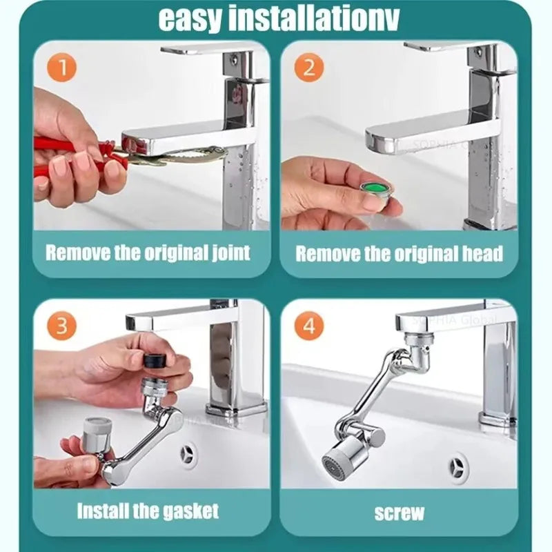 BowLift | Splash Filter 1080 Degree Rotation Faucet