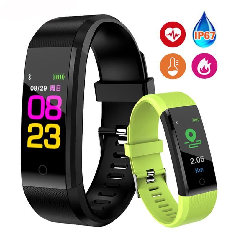 BowLift | Sports Smart Band Heart Rate Fitness Tracker Smart Bracelet Waterproof Smartband Blood Pressure Smart Wristband Smart Watch Men