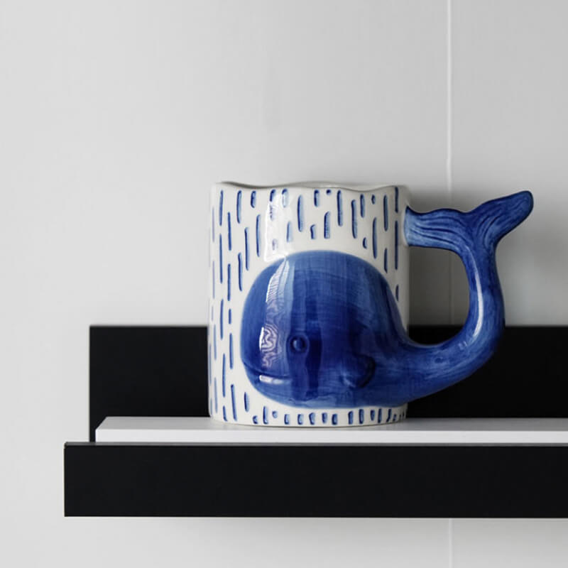 BowLift | Spring Whale Ceramic Mug