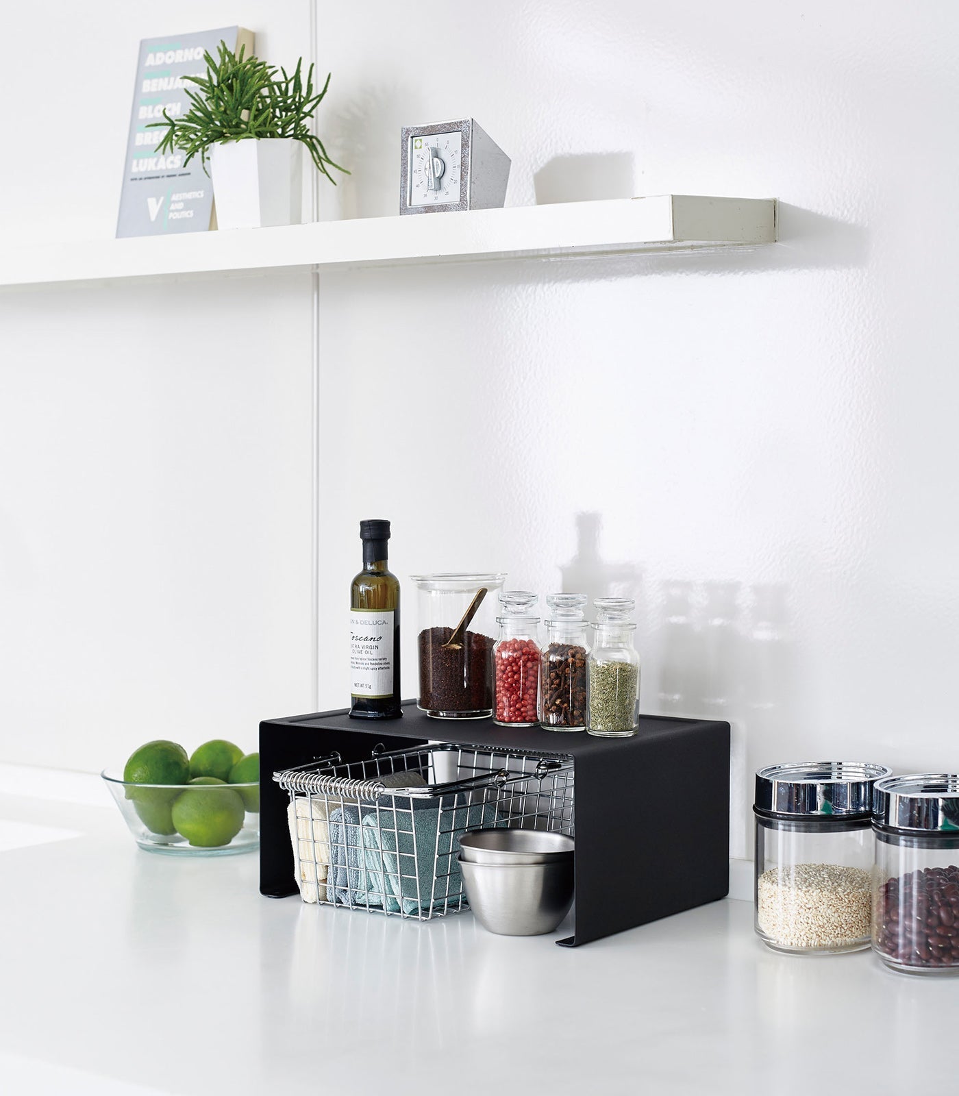 BowLift | Stackable Kitchen Shelf - Two Sizes - Steel