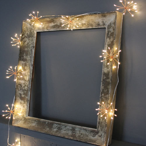 BowLift | Copper Starburst Fairy String Lights Indoor Outdoor