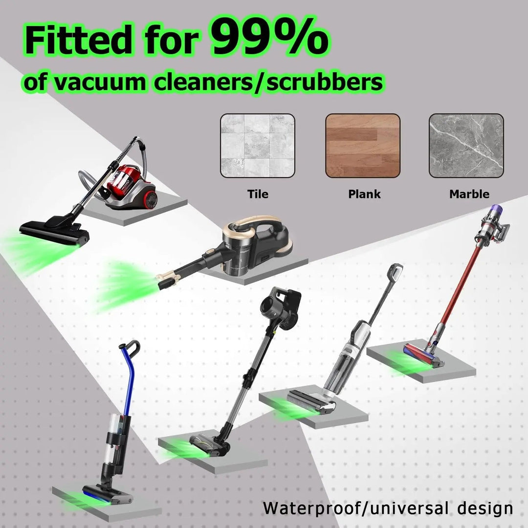 BowLift | Dust indicator lamp for spotless cleaning