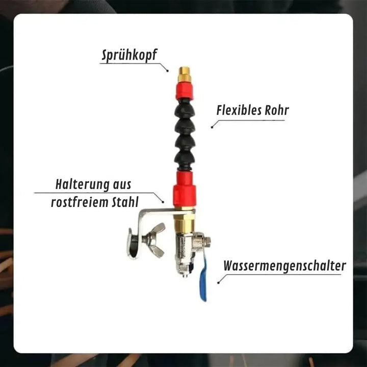 BowLift | Dust-free spray device for perfect cuts – ideal for DIY & household