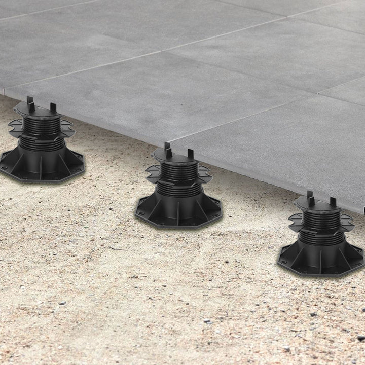Adjustable pedestal height plate supports | Bowlift