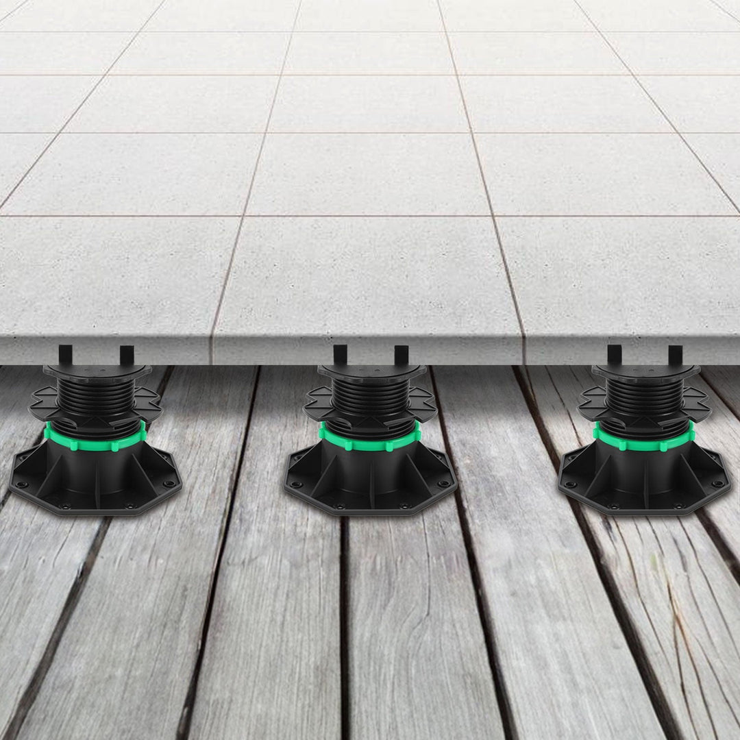Adjustable pedestal height plate supports | Bowlift