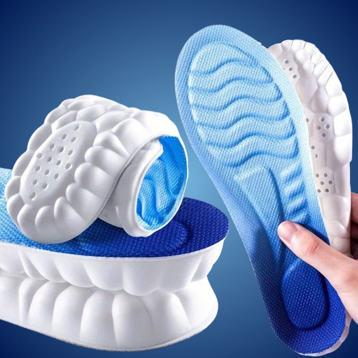 BowLift | Orthopedic Insoles for Foot Pain Relief | 4D Shock Absorption, Heel Pain Relief & Posture Support for All-Day Comfort