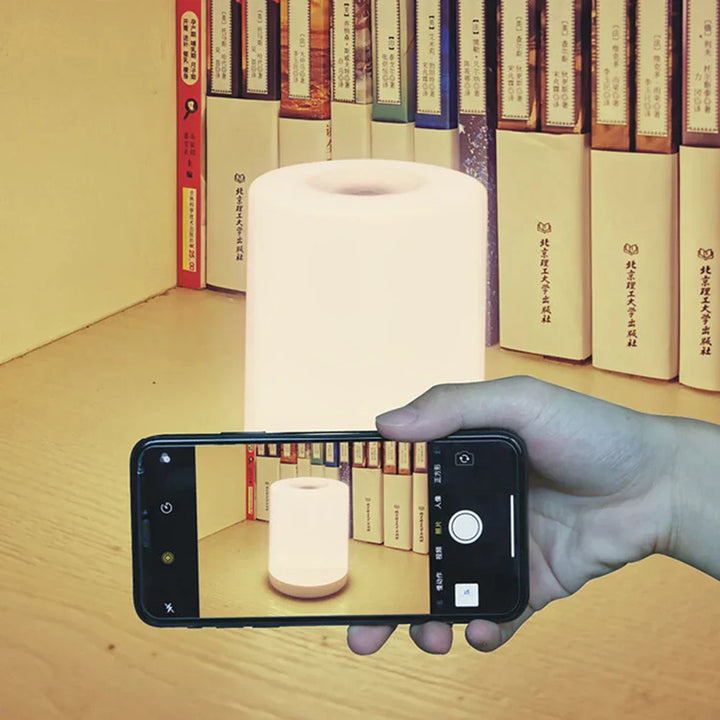 Dimmable LED Table Lamp with USB Port - GlowEase | Bowlift
