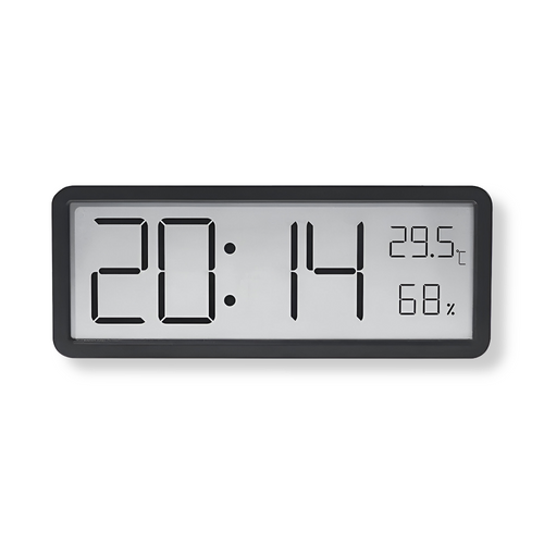 Digital LED Wall Clock – Large Display with Temperature and Humidity | Bowlift
