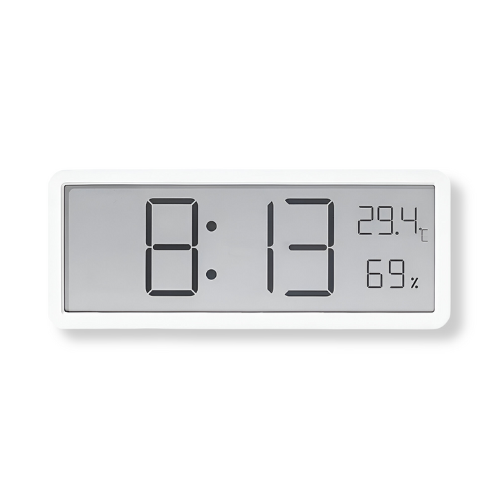 Digital LED Wall Clock – Large Display with Temperature and Humidity | Bowlift