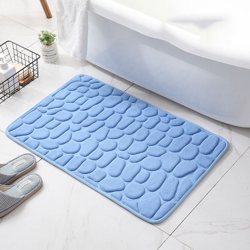 BowLift | Super Soft Foam Bath Mat | Soft & Quick Absorbent