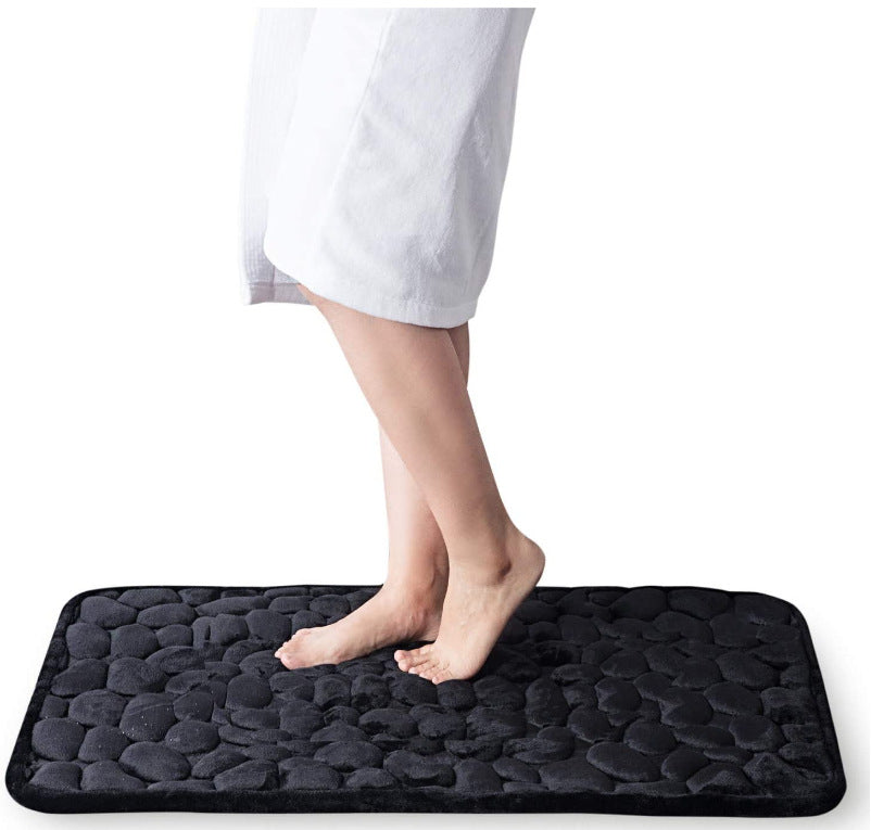 BowLift | Super Soft Foam Bath Mat | Soft & Quick Absorbent