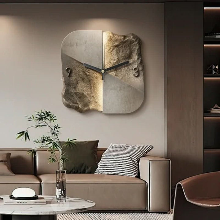 BowLift | Modern Designer Sandstone Wall Clock