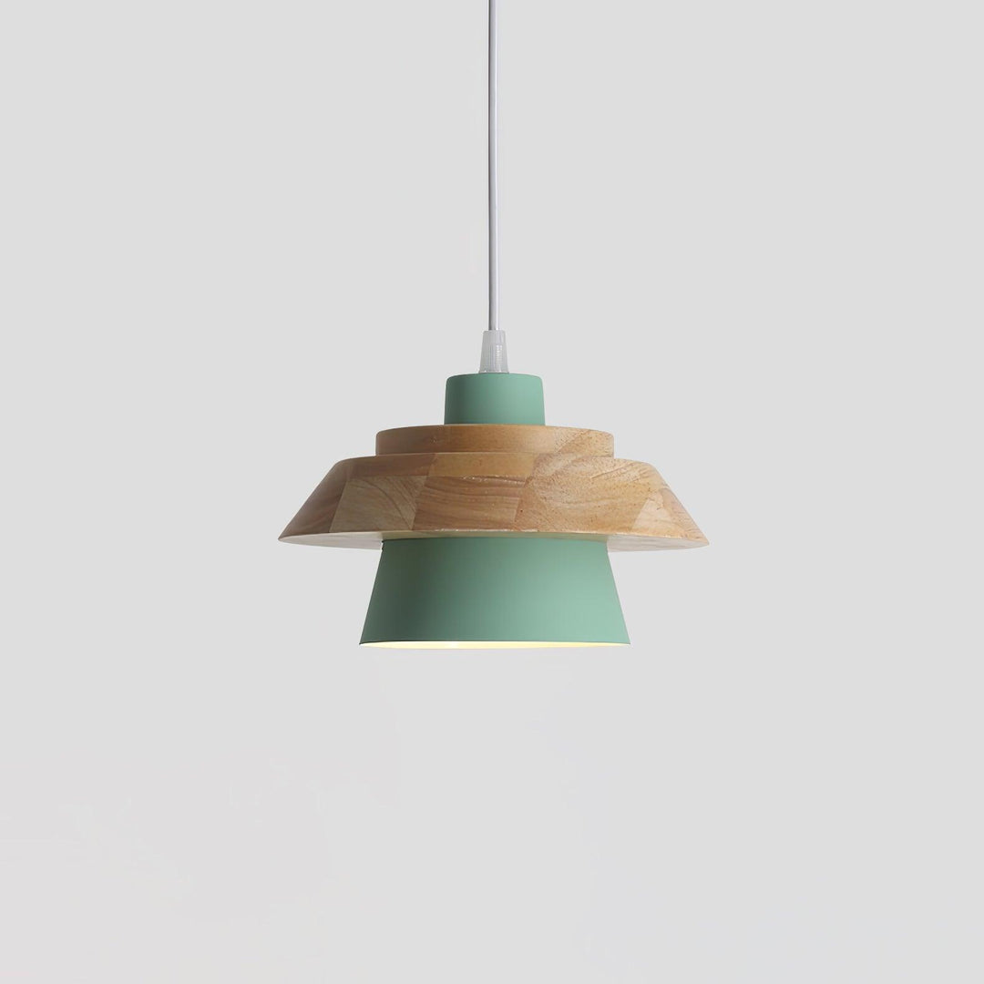 BowLift | NordicMacaron Luxury Ceiling Lamp - Scandinavian Design with Wooden Finish