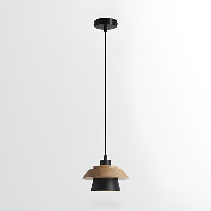 BowLift | NordicMacaron Luxury Ceiling Lamp - Scandinavian Design with Wooden Finish